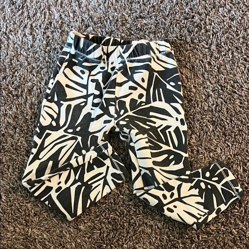 Zara Monochrome Patterned Pants